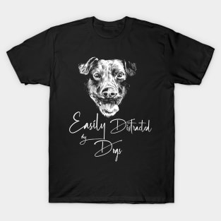 Distracted By Dogs T-Shirt